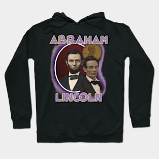 Abraham Lincoln 16th President Gangsta rap band bootleg Hoodie